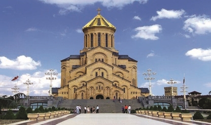 格鲁吉亚，第比利斯，SAMEBA大教堂